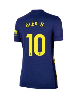 Billige Atletico Madrid Alex Baena #10 Bortedrakt Dame 2025-26 Kortermet
